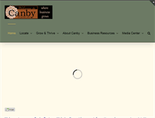 Tablet Screenshot of canbybusiness.com